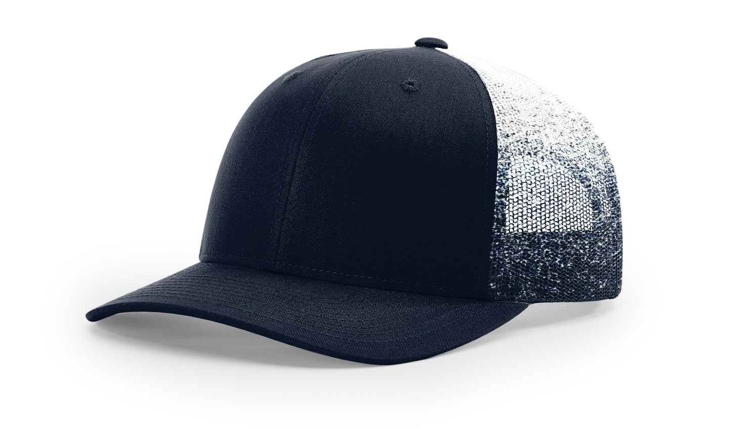 112 Navy/ Navy to White Fade