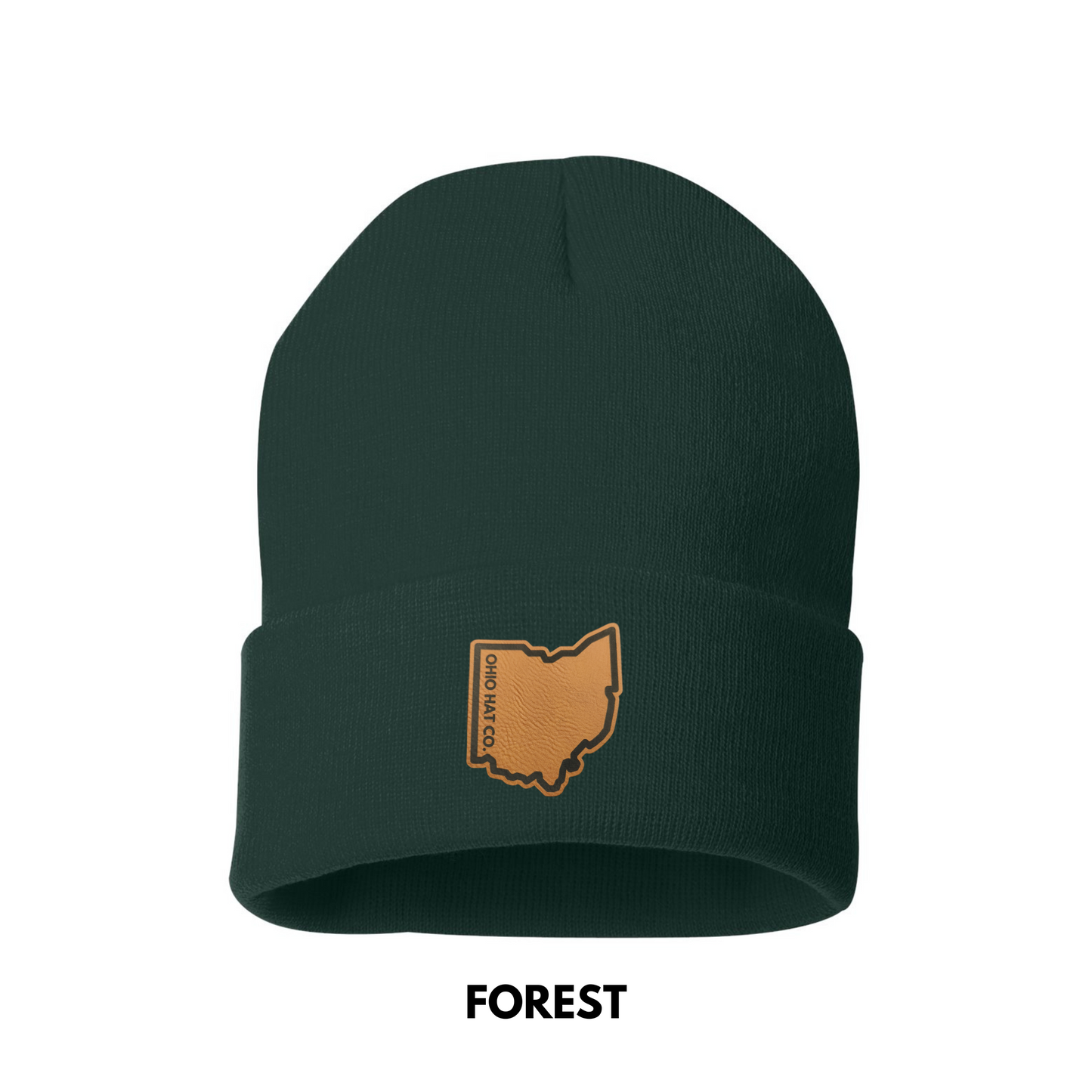 Customized Forest Cuffed Beanie