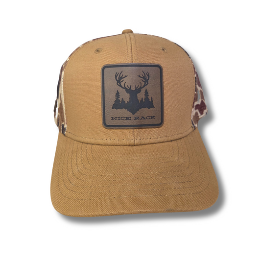 "Nice Rack" Camo Trucker Hat